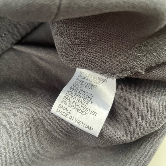 Eden Society Women's Dark Grey Gray Holly Contrast Hood Cargo Jacket Size Small - Picture 10 of 12